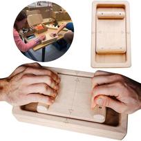 Wooden Finger Exerciser Finger Competition Board Portable Finger Strengthener Wrist Strength Trainer Climbers Training Equipment China Mainland black