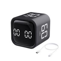 Gravity Sensors Flip Timer Countdown Settings 5-10-30-60 Minutes Cube Timers for Time Management Study Reading Exercise juoda