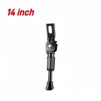 12/14/16/18/20 Inch Bike Side Kickstand Foot Kids Bicycle Parking Stand Support Foot Brace 12 Inch(Wheel Size) black