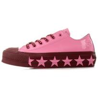 Chuck Taylor All Star Miley Cyrus x Chuck Taylor All Star Wmns Converse Lift Ox 'Pink Burgundy' Women's 563718C 37 pink