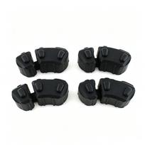 BMW F700GS/F800GS/F650GS Rear Sprocket Rubber Shock Absorber Buffer. Buffer Set (4 pieces) black