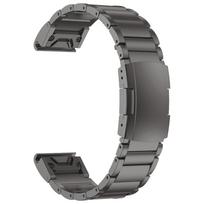 22/26mm Titanium Band for Garmin Fenix 8 47/51mm E 7 7X Pro 6 6X QuickFit Bands for Tactix 8 Descent G2 Mk3i Mk2i Bracelet Strap QuickFit 22mm gray