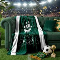 Pafc Ship Crest Emblem Throws Blanket Flannel Blankets Plush for Couch Bed Gifts for Men Women Travel picnic blanket Christmas fan gifts 75x90cm