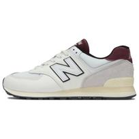 New Balance 574 Balti Bordo Unisex Sportbačiai U574YR2 44 white