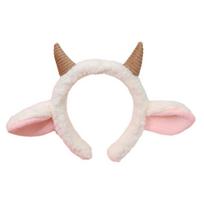 Party Stage Costume Cartoon Hairband Children Plush Headband Halloween Accessory chaki