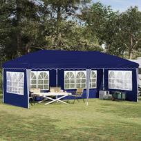Pop up Party Tent 575 x 289 x 245 cm Blue