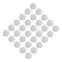 30pcs 21.5mm EVA Foam Golf Balls Soft Foam Practice Golf Balls for Indoor and Outdoor TrainingWhite white