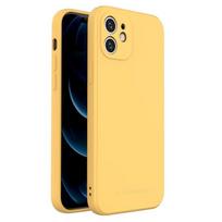 Aizmugurējais vāciņš Wozinsky Apple iPhone XS Max Silicone Case Yellow 9111201929449 WAIXSMSCY (9111201929449)