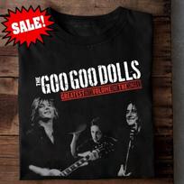 Goo Goo Dolls Black Cotton Shirt Full size S-5XL Unisex H91 L black