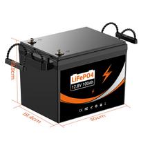 ES JAV Sandėlyje 12V 24V 48V 100AH 200AH Ličio Jonų Saulės Energijos Saugykla Li Jonų Baterijų Paketas Įkraunamas LiFePO4 Ličio Baterijos Elementas 12.8V 100 Ah