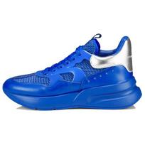 Alexander McQueen Oversized Runner 'Ultramarine Silver' Men's 604281WHRHJ4436 EU 43 blue