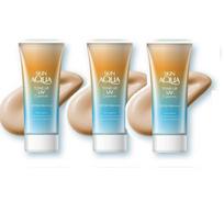 Skin Aqua Tone Up UV Essence 2024, Latte Beige, 80g, 3 pcs blue