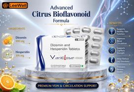 Variclose 1000 Diosmin & Hesperidin Supplement, 30 Tablets