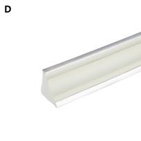 3D lubų grindų tarpo lipdukas Lipdukas prie sienos lipdukas Viršutinė kampinė linija plastikinė dekoravimo juosta vandeniui atspari juosmens linija stalo pusė gray