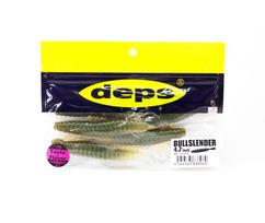 Deps Soft Lure Bull Slender 4.7 Inch 6 per pack 96 (8969)