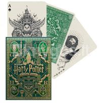 Harry Potter Slytherin Žalios Theory11 žaidimo kortos
