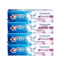 Crest 3D White Baking Soda Toothpaste, 120g x 4-Pack blue