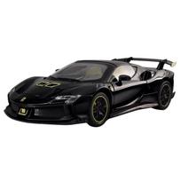 1/24 Ferrari SF90 SF90XX Alloy Sports Car Model Diecasts Metal Racing Vehicles Car Model Simulation Sound Light Collection Kids Toy Gift juoda