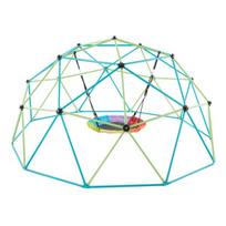 10 pėdų geometrinė laipiojimo kupolas su sūpynėmis
