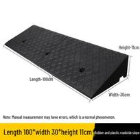 Heavy-Duty Portable Access Ramp gray