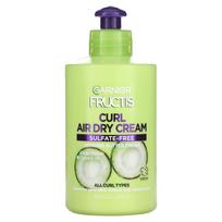 „Garnier“, „Fructis“, „Curl Nourish“, nenuplaunamas, oro sauso sviesto kremas, 10,2 fl uncijos (300 ml) beige