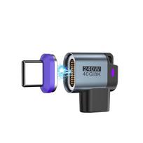240W USB-C Magnetic Adapter Type-C to Type-C Fast Charging USB4.0 Connector 40Gbps 8K@60Hz Thunderbolt 4/3 for iPhone17 MacBook