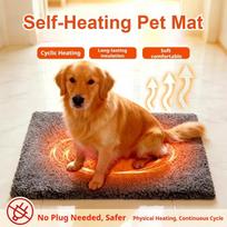 Winter Self Heating Pet Pad Warm Thermal Mat for Dog Crate Bed one size beige