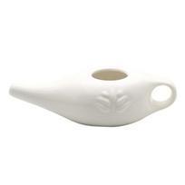 Ceramic Neti Pot Nose Washing Kit Comfortable Spout Pot For Sinus Rhinitis Allergy For Sinus Health balta