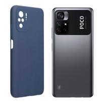 Dėklas TakeMe Soft skirtas Xiaomi Poco M4 Pro 5G, mėlyna