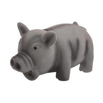 Squeaky Piglet Dog Toy Latex Pig Dog Chew Toy Cleans Teeth Interactive Dog Fetch Toy for Puppy Teething Catching Biting pilka