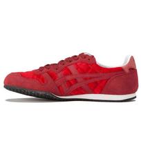 Onitsuka Tiger Serrano Fabric Trendy Slip-Resistant Durable Lightweight Low-Top Lifestyle Casual Shoes Unisex sneaker Red 1183B390-600 36 red