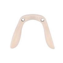 U Shaped Silicone Glasses Nose Pads Nose Pads Eyes Non-Slip Anti-Drop Conjoined Nose Bridge Bracket Glasses Accessories smėlis