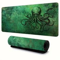 Work Mouse Pad Large Desk Mat Comfort Cloth Surface Stable Rubber Base for PC Laptop Keyboard Office Work Perfect Desk Accessory 400x800x2mm black