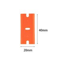 Multifunctional Silicone Sealant & Glue Remover Scraper for Kitchen and Floor Tiles orange