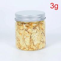 24K Gold Leaf Sheets for Candle Making DIY – Ultra Thin Gold Foil Flakes for Resin Jewelry Art Craft Supplies Decorations 3g auksas