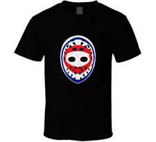 Hockey Mask Goalie Ken Dryden Montreal Game Ice Sport Team T Shirt Tee Gift New S white
