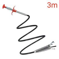 Hand Pinch Cleaning Sewer Pipe Plunger Hand Pinches Four Claws Pipe Opener Drains Four Claw Telescopic Bathroom Acssories Home 3m black