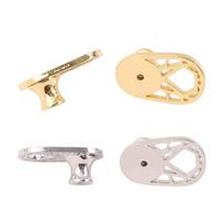 4 Pieces Earring Backs For Sensitive Ears Secure Hold No Nickel Allergy Resistant Jewelry Accessories Elegant Earring Stabilizers balto aukso spalvos