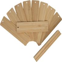 Bookmark Unfinished Bookmark Bamboo Wooden Tags Blank Bamboo Bookmark  Making Supplies Projects