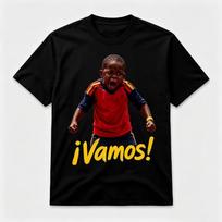 Lamine Keyne Yamal Meme Graphic Spain Soccer Fan T-Shirt Y2k Cute Spain Yamal 19 Football Graphic Hot selling leisure Tee S brown
