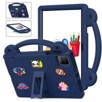 EVA Case for Blackview Tab 11 SE WIFI 10.36 inch 2021 2023 Tab 80 90 10.1 60 8.7 Kids Shockproof Tablet Cover for Oscal Pad 15 Tab 11 WIFI 2023 tamsiai mėlyna spalva