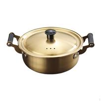 Induction Cooker for Korean Ramen, Camping And Picnic Cookware 18cm beige