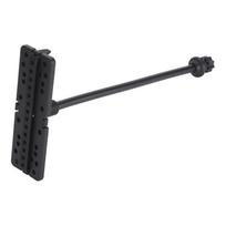 Fish Finder Mounting Plate with Extension Hose Universal Electronic Fish Finder Mount Bracket with Hex Interface for gray