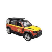 Assembly 1/43 Land Rover Defender 110 Alloy Modified Car Model Diecast Metal Toy Collection Valentine's Day Gifts with Boyfriend oranžinė