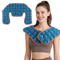 Self Absorbing Water Knee Brace Pad Hot Cold Therapy For Knee Leg Neck Shoulder Hip Pain Relief 58x35Cm beige