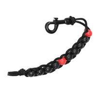 Golf strokes Score Counters with Clip Golf Bead Counter Golf Shot Counter Keeper Training Accessories for Women Men balta/juoda