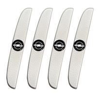 Car Door Rearview Mirror Anti-Collision Protector Strip Badge Sticker For Opel Astra H G Corsa Insignia Astra Antara Meriva Zafira Interior balta