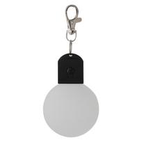 Classic LED Light Keychain for Key Fob Keychain Blank Acrylic for Key Ring Portable Car Keys Ring for Backpacks Handbags black