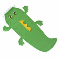 Green Crocodile Childrens Blanket Sleeping Bag For Winter Kids Use 110cm green