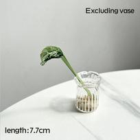 Tulip Glass Ornament Simulated Flower Bouquet Gift Healing Series Girlfriend Life Is One Thousand Times Spring and Bright gray